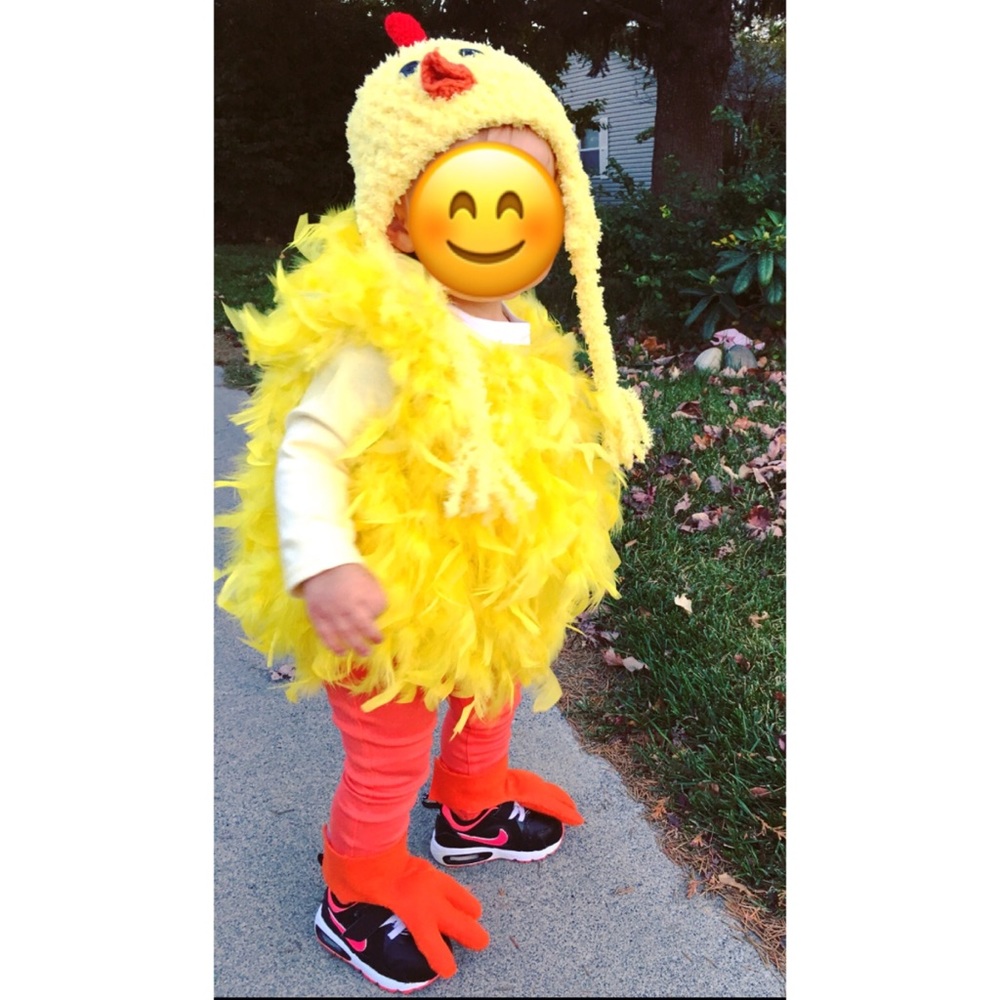 Halloween chicken costume 12-18m